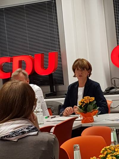 OB Reker bei der CDU  - OB Reker bei der CDU 